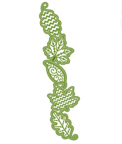 Finishing Touches Collection Cascading Leaves Die