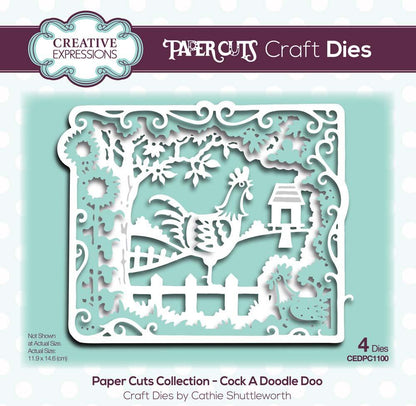 Paper Cuts Cock A Doodle Doo Craft Die