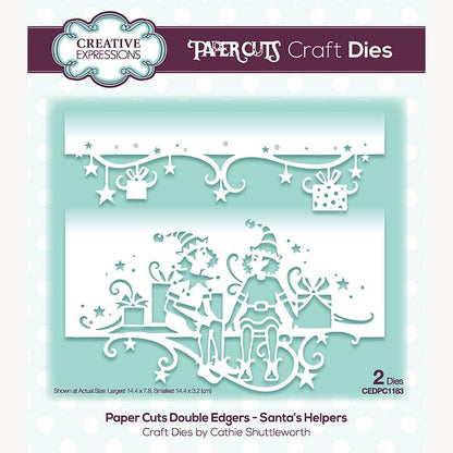 Creative Expressions Paper Cuts Santa's Helpers Double Edger Craft Die