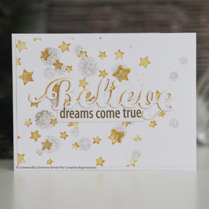 Dies by Sue Wilson Festive Believe