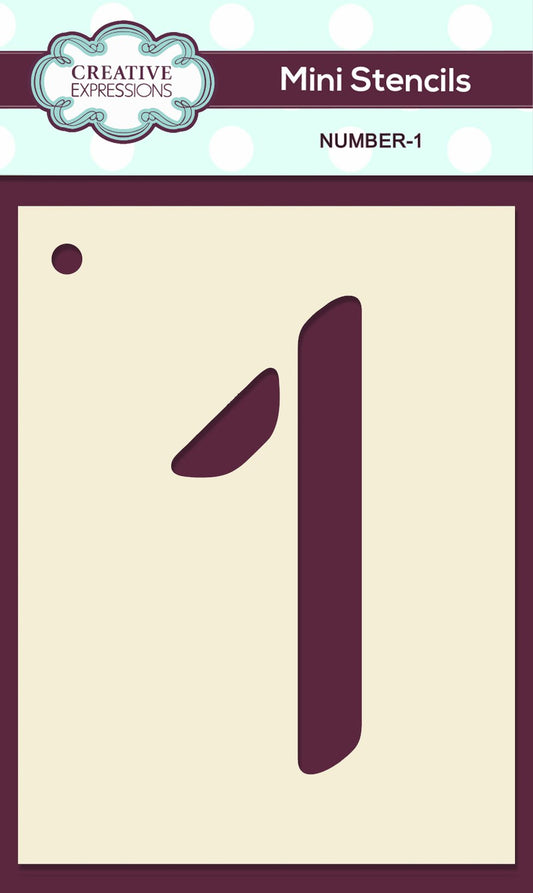 Mini Stencil Numbers