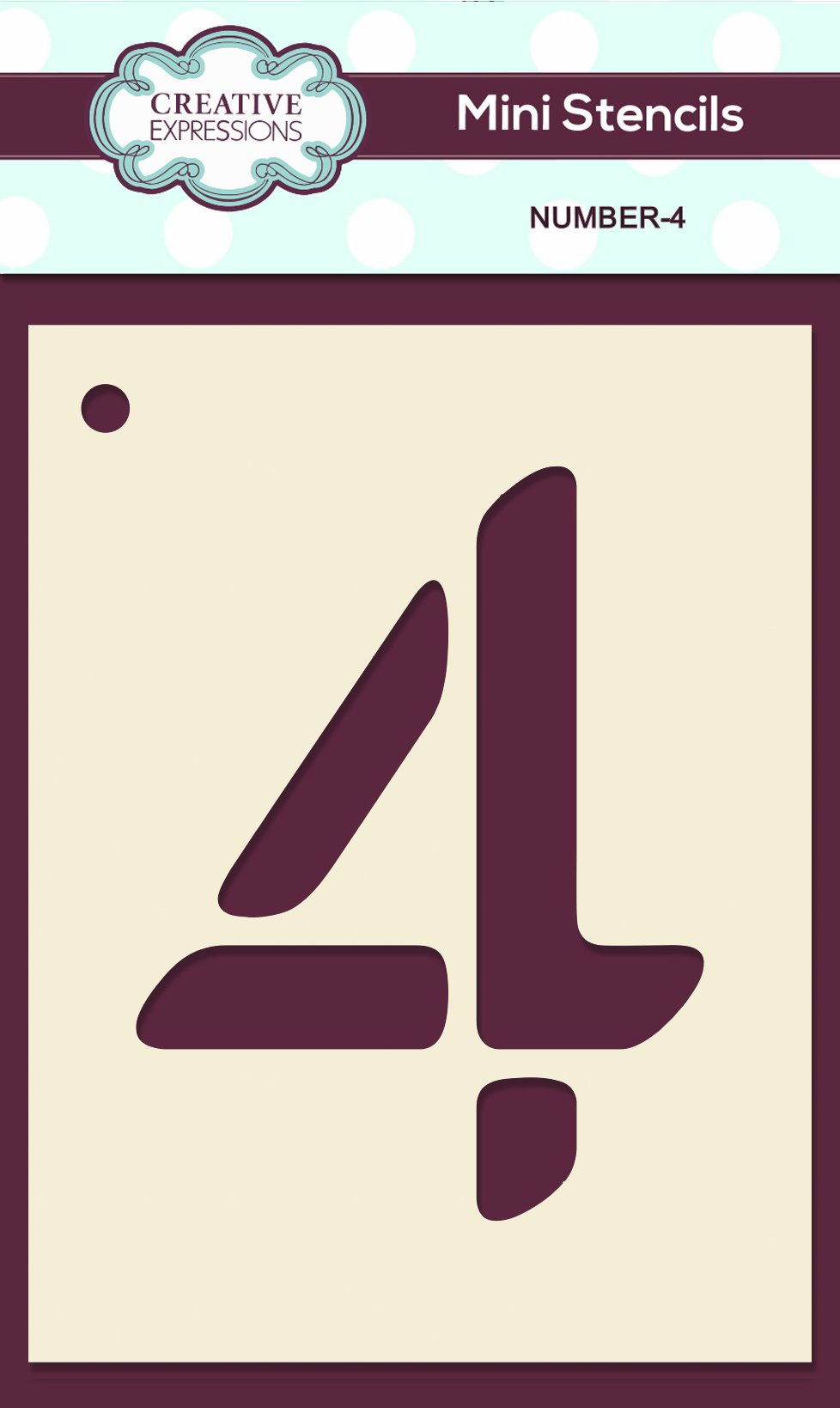 Mini Stencil Numbers