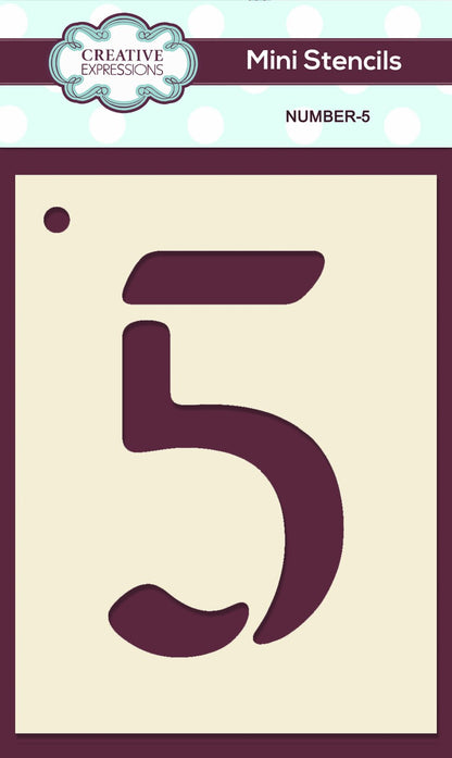 Mini Stencil Numbers