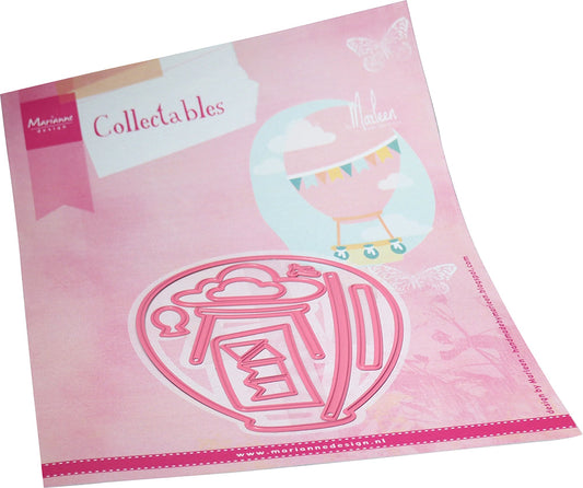 Marianne Design Collectables Die - Hot Air Balloon By Marleen