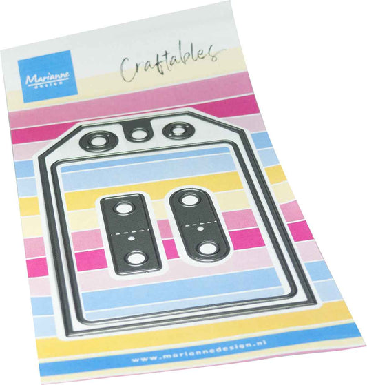 Marianne Design Craftables Die - Medium Tag