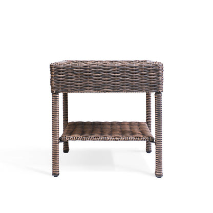 Cambridge Wicker Outdoor Chaise Lounge Set - AURABAGS SHOP