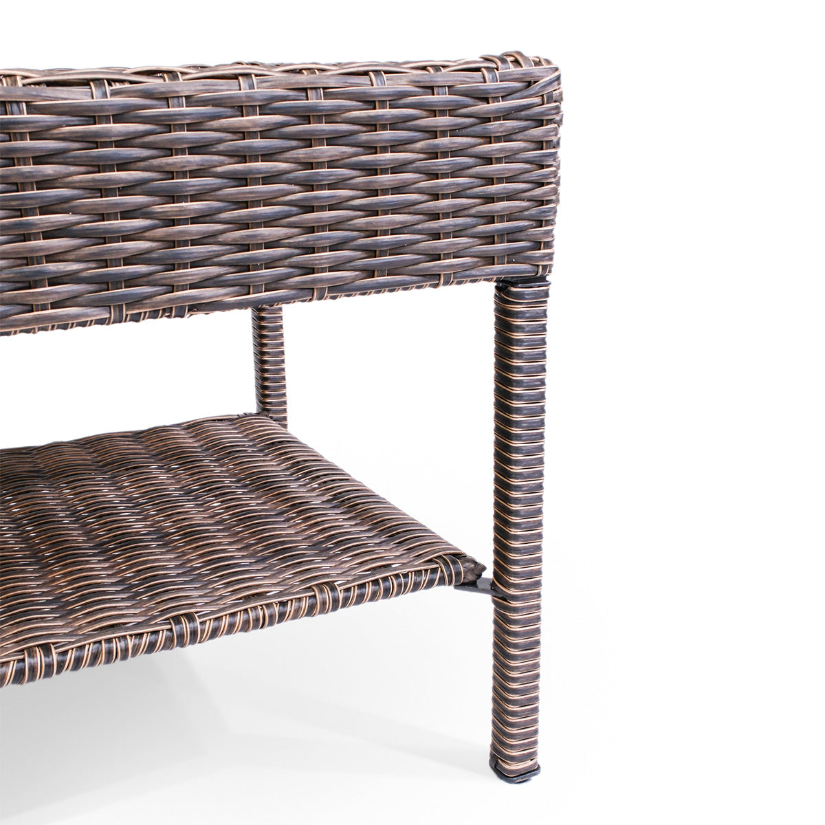 Cambridge Wicker Outdoor End Table - AURABAGS SHOP
