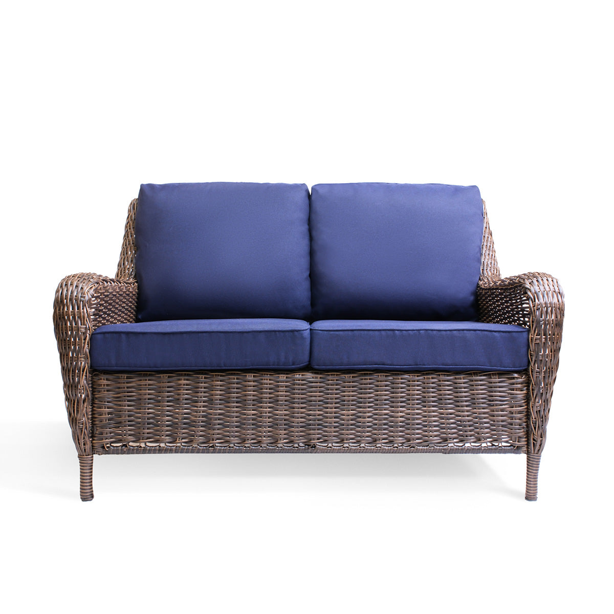Cambridge Wicker Outdoor Loveseat - AURABAGS SHOP
