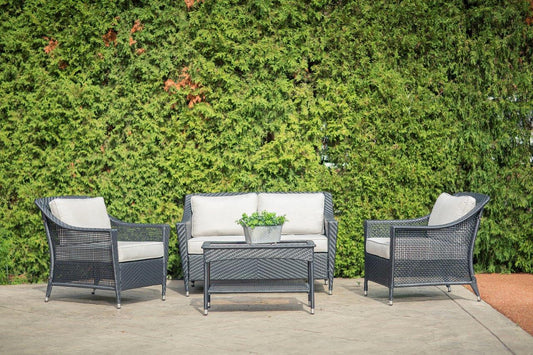 Camus 4-Piece Outdoor Patio Furniture Set - AURABAGS SHOP