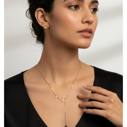 Heartfelt Diamond Embrace Set