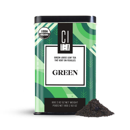 Organic Green Loose Leaf Tea 80g