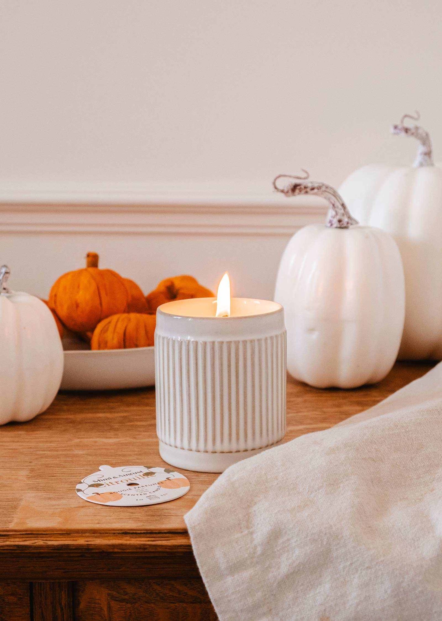 Citrouille - Reusable Candle
