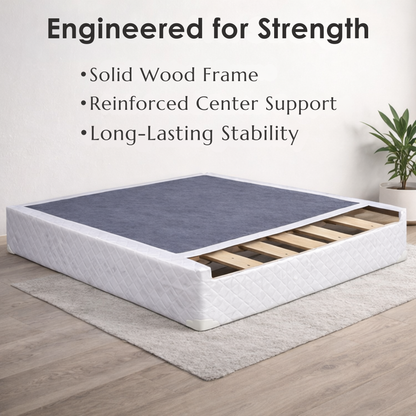 UltraFlex® DESIRE Mattress and BoxSpring Set- Orthopaedic Innerspring Premium Foam Encased, Eco-friendly Hybrid Mattress (Made in Canada)