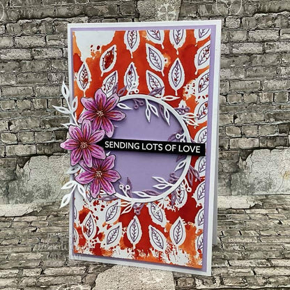 Creative Expressions Helen Colebrook Blooming Marvelous 6 in x 4 in Clear Stamp Set