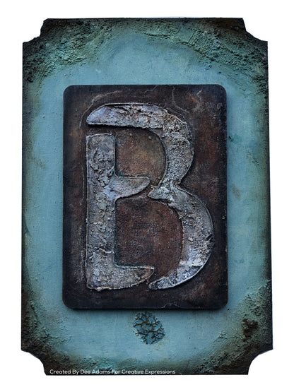 Mini Stencil Upper Case Letter