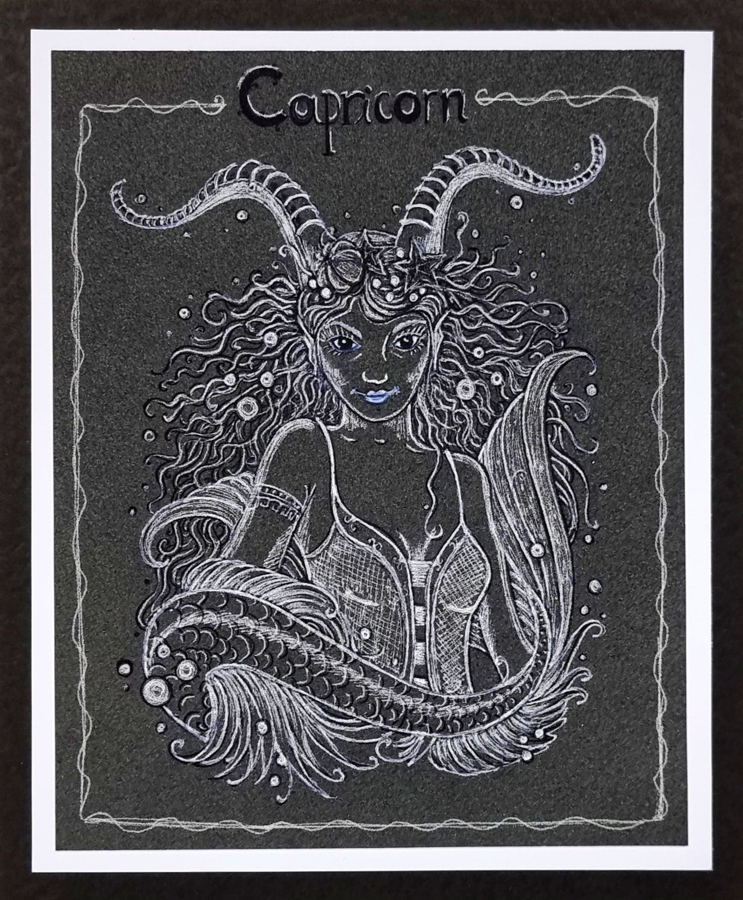 Pink Ink Designs Capricorn 6 in x 8 in Clear Stamp Set