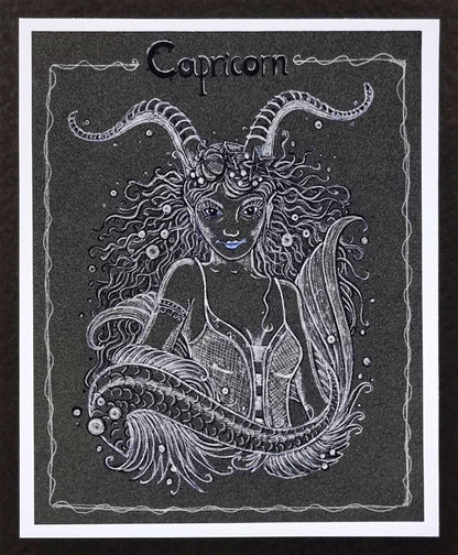 Pink Ink Designs Capricorn 6 in x 8 in Clear Stamp Set