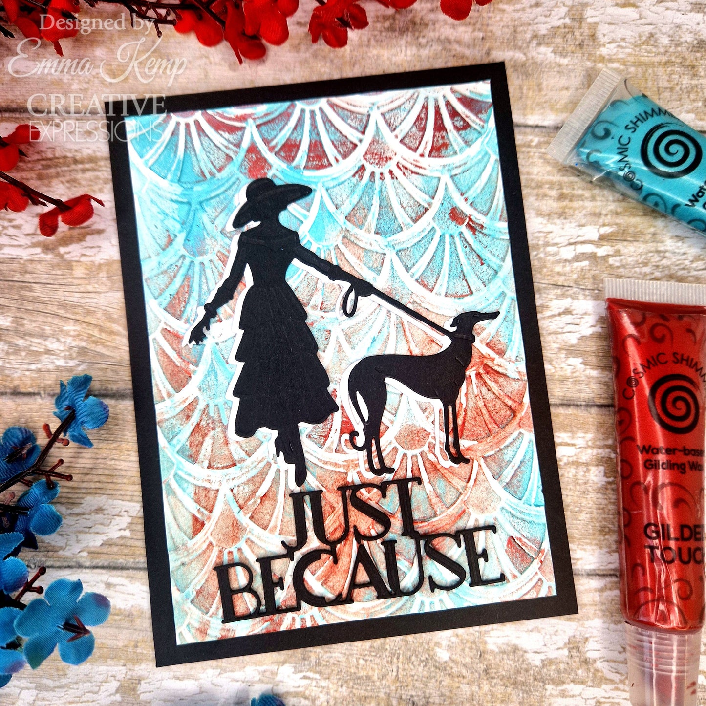 Creative Expressions Sue Wilson Art Deco Elegant Stroll Craft Die