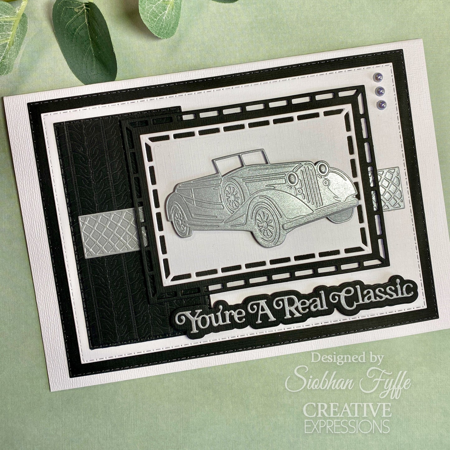 Creative Expressions Sue Wilson Dream Car Collection Tyre Tracks Craft Die
