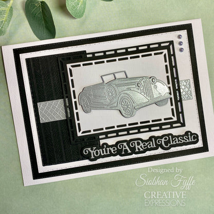Creative Expressions Sue Wilson Dream Car Collection Tyre Tracks Craft Die