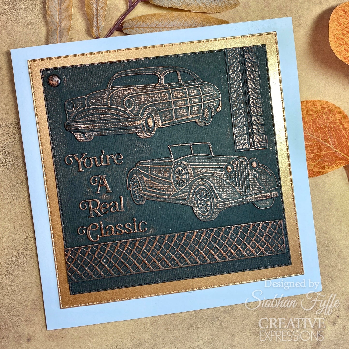 Creative Expressions Sue Wilson Dream Car Collection Tyre Tracks Craft Die