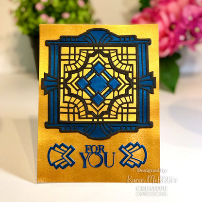 Creative Expressions Sue Wilson Mini Expressions Art Deco For You Craft Die
