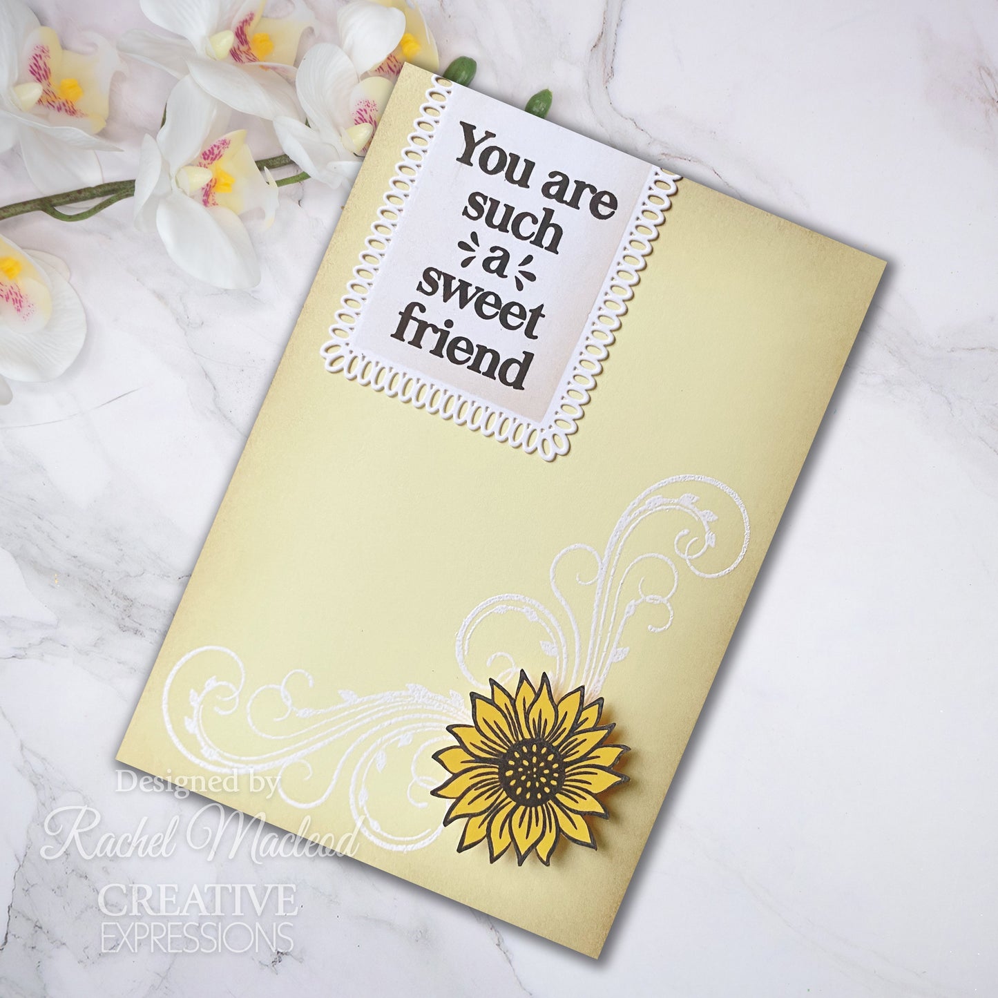 Creative Expressions Sue Wilson Sending Sunshine 6 in x 8 in Clear Stamp Set