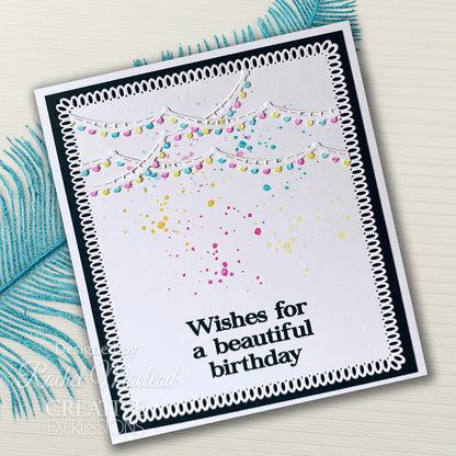 Creative Expressions Sue Wilson Border Coronet Lace Craft Die