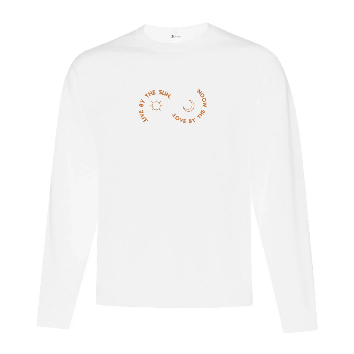 Crewneck "Live By The Sun" brodé