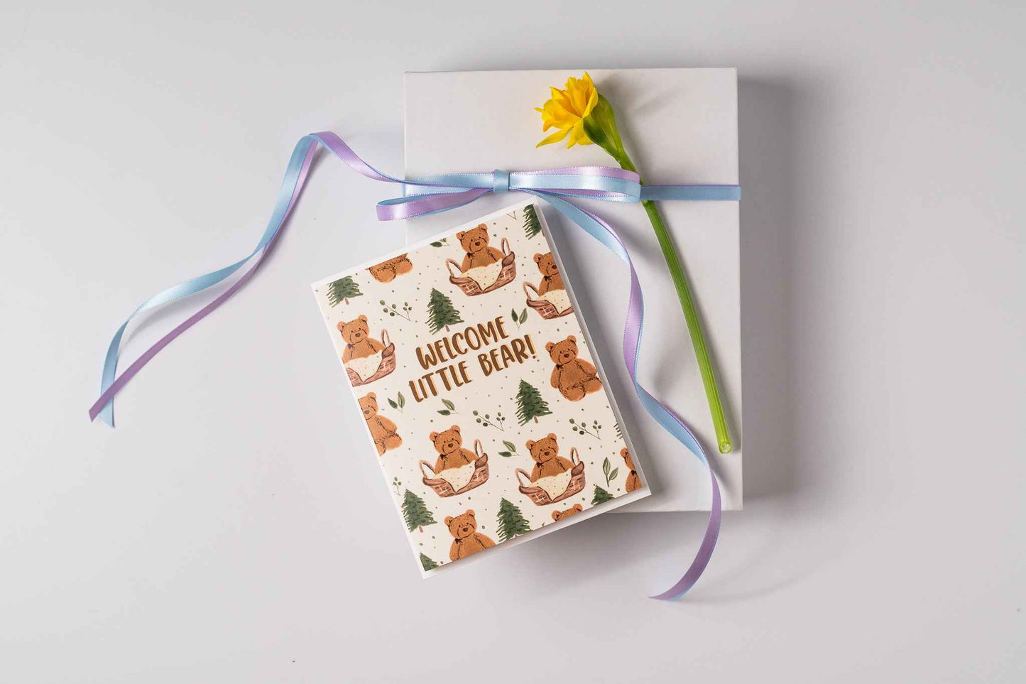 Welcome Little Bear! - Greeting Card