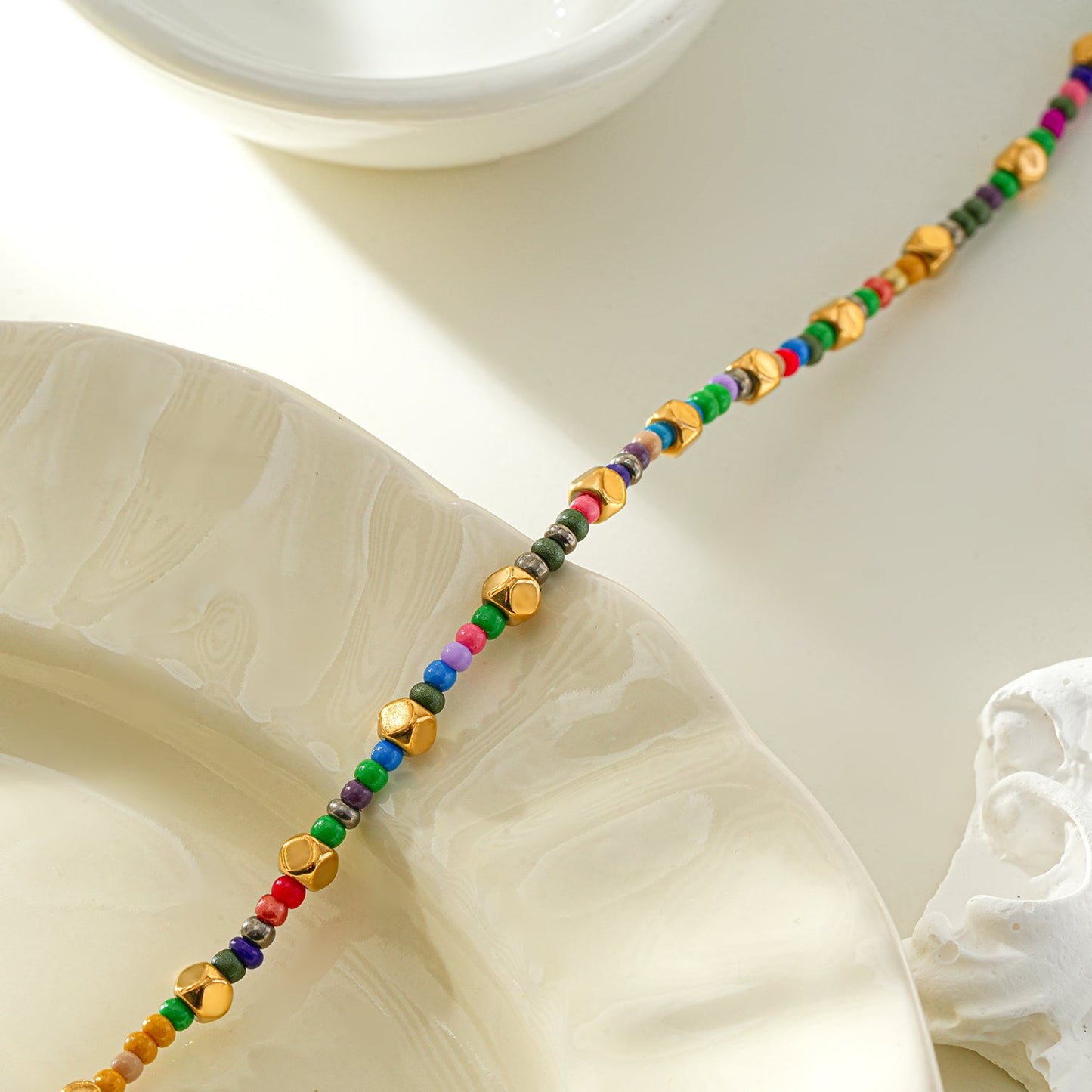 AYDA Gold: Confetti Luxe Beaded Bracelet