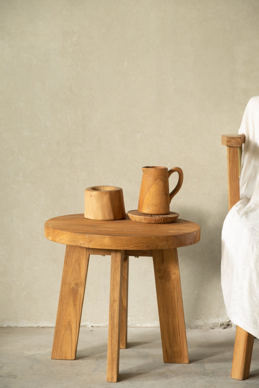 Table basse en teck Mikano