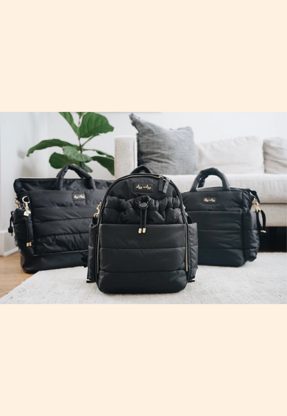 Dream Convertible Midnight Black Diaper Bag