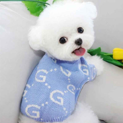 GiGi Sweater – Luxury Knit Streetwear for Dogs