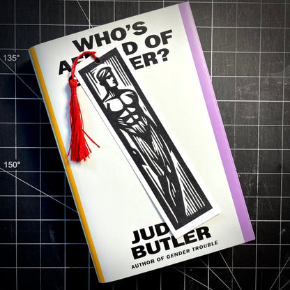 Good Boy Bookmark No. 3 | LINOCUT PRINT