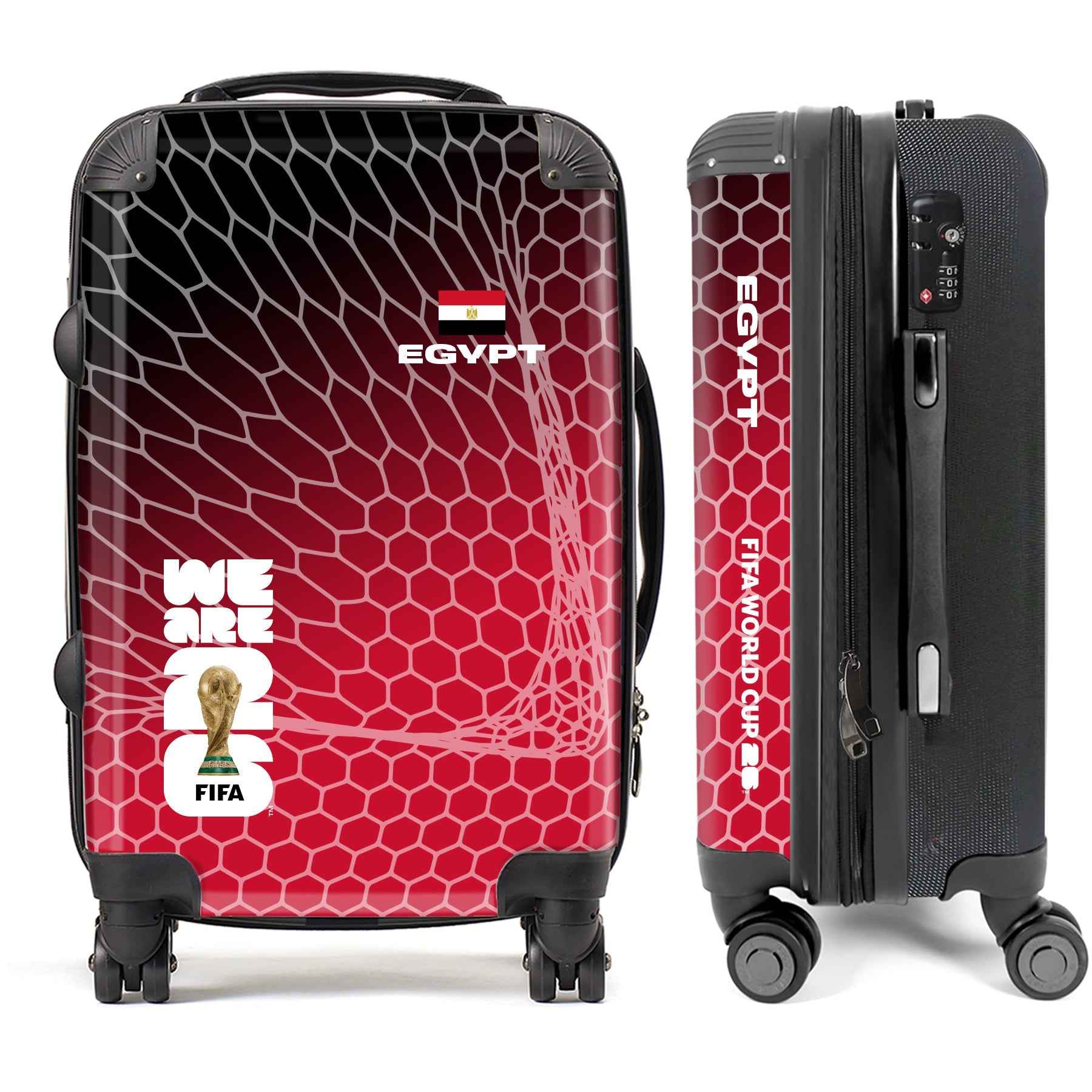 Egypt FIFA World Cup 2026 Trophy Net Edition (Red/Black)