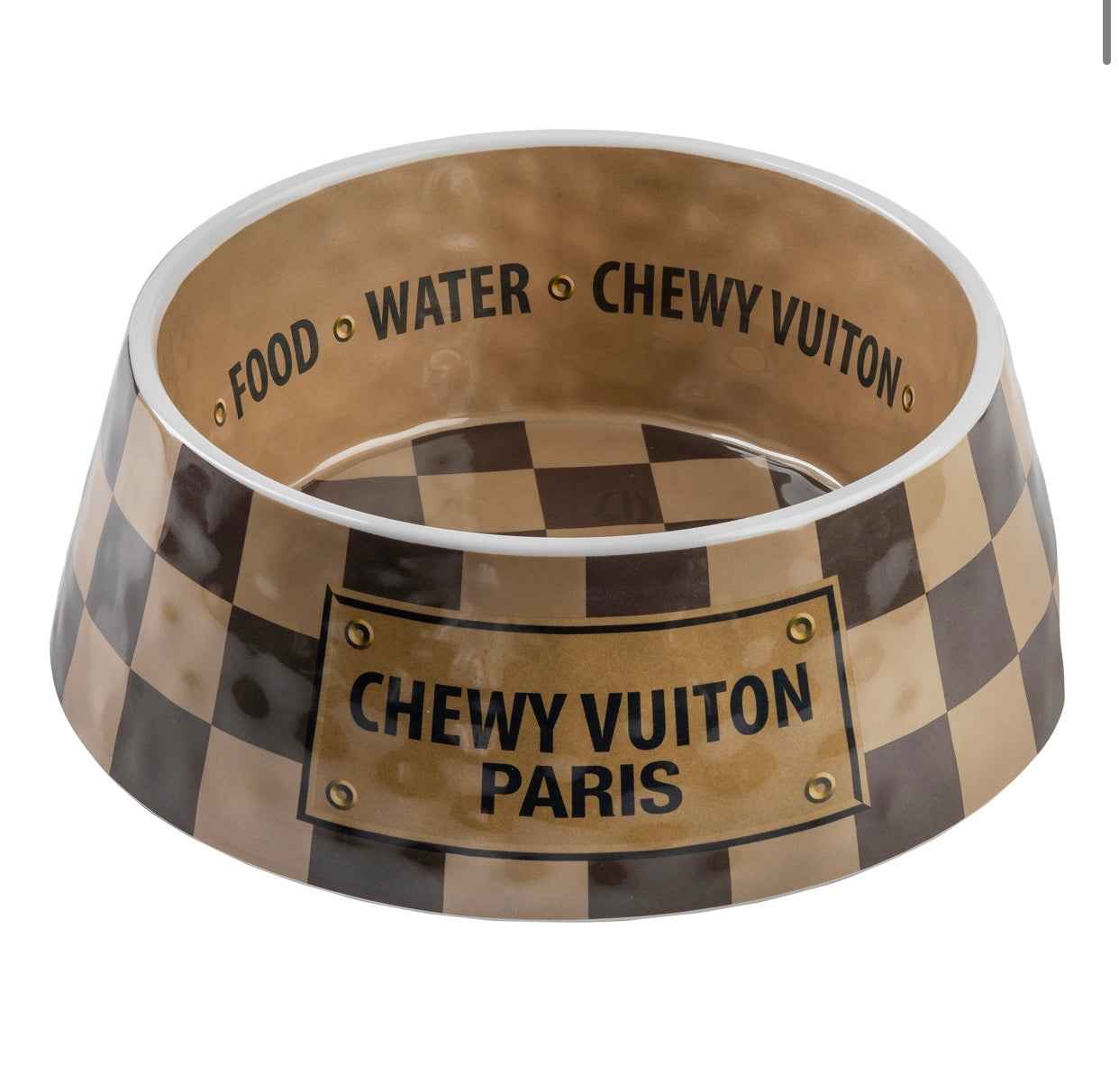 Chewy Vuiton Bowl – Dog Bowl