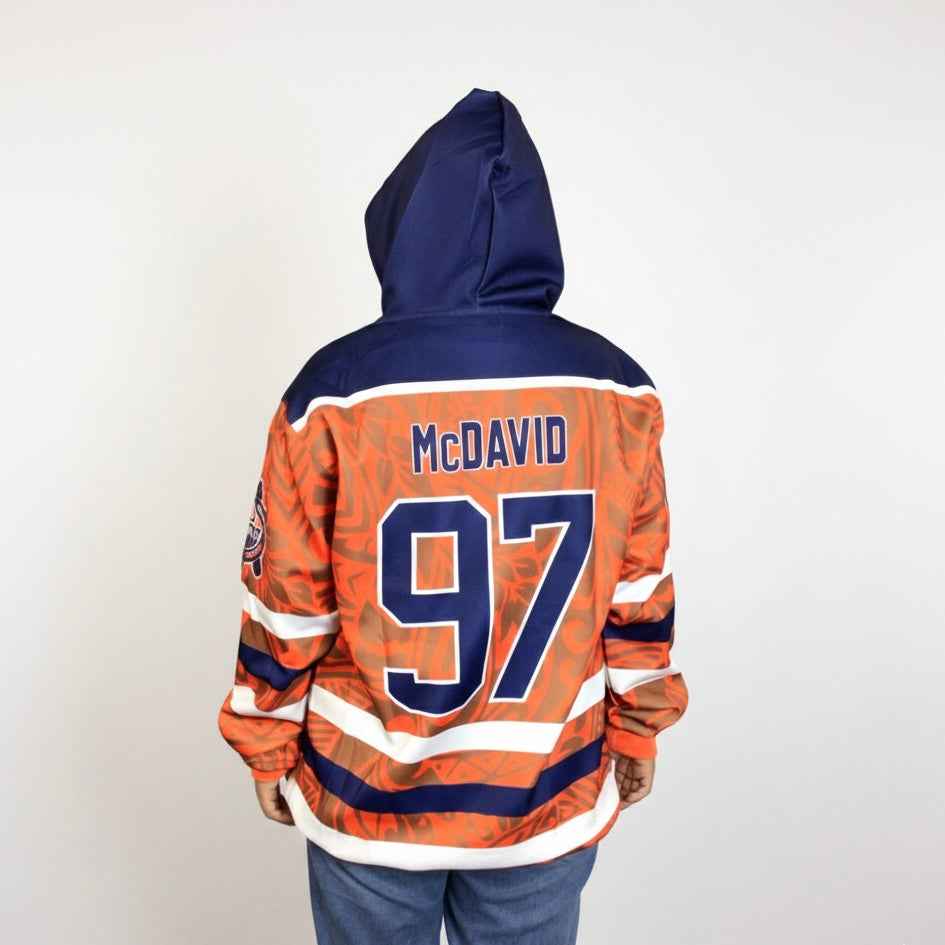 OLDTRIBES™ Iconic Blue & Orange Hoodie