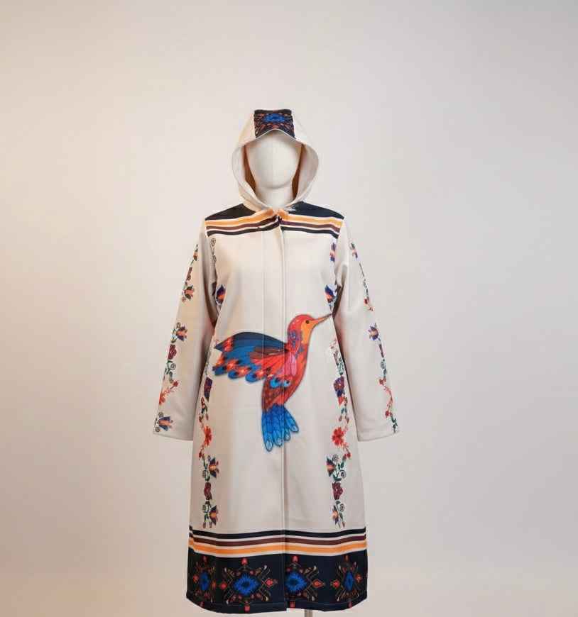OLDTRIBES™ Aurora Hummingbird long coat