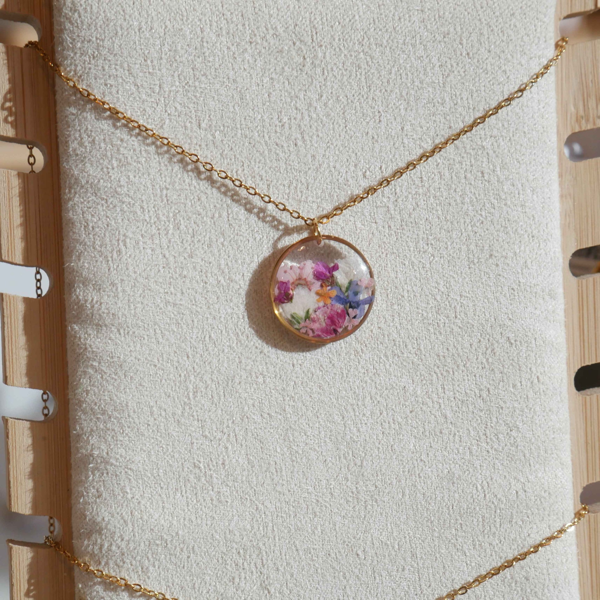 Collier bouquet - rond