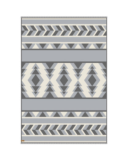 Cotton Geo Blanket Scarf