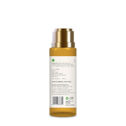 Forest Essentials Ayurvedic Purifying Face Wash with Saffron & Neem | For Normal to Oily Skin | Sulphate Free