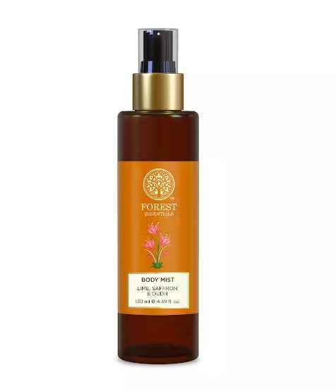 Forest Essentials Fragrant Body Mist Lime Saffron Oudh