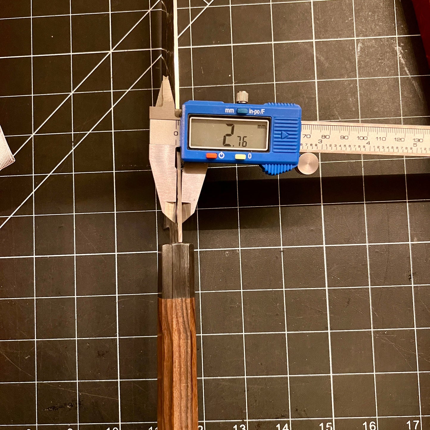 Sheath/Saya Ho Wood (Magnolia) - For Santoku 165mm Knife