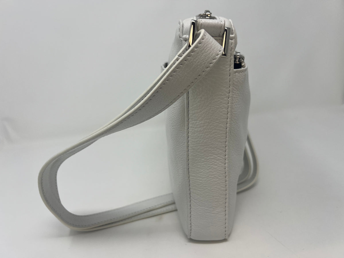 Sac à bandoulière blanc | Gisele petit