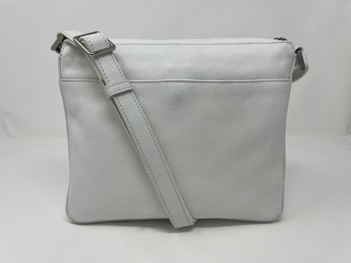 Sac à bandoulière blanc | Gisele petit