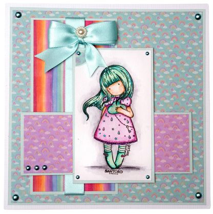 SAN Paper Pad Gorjuss - Be Kind Double-Sided, 18 Designs 203x203x5mm 18 SH nr.123