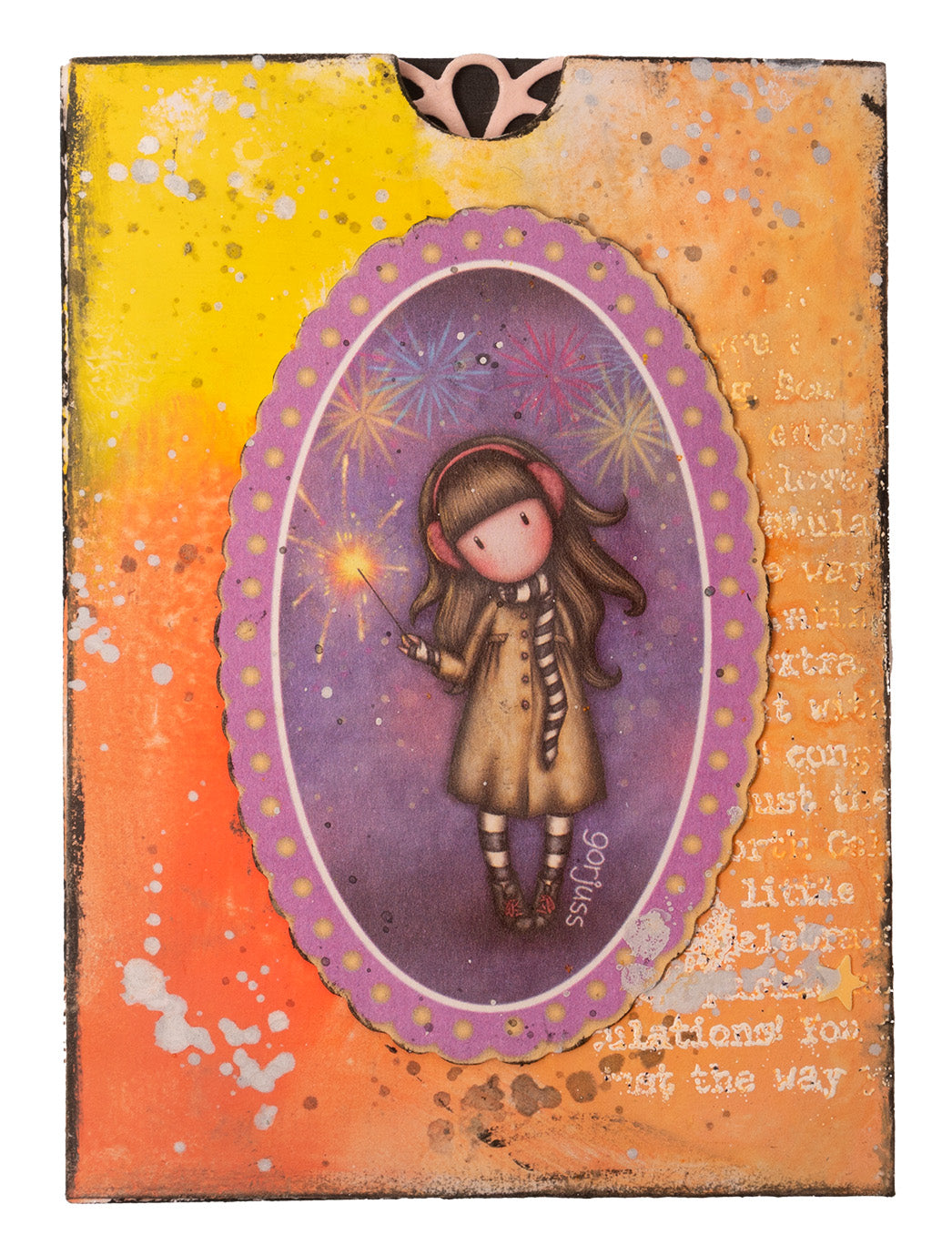 SAN Craft Set Paper, Stickers & Glitter Gorjuss Essentials 203x203x3mm 15 SH nr.03