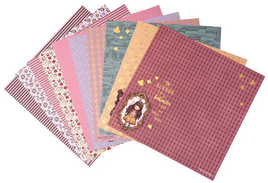 GOR Paper Set 5x2 Double-Sided Designs Wonderland 203x203x3mm 10 SH nr.22