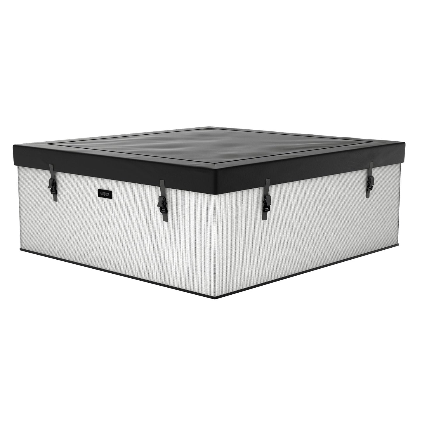 Wave | Garda | 4/6-Person Eco Foam Hot Tub | Square | Built-In Integrated Heater